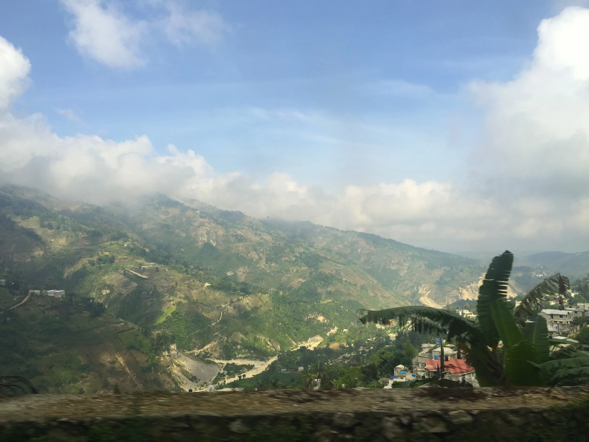 The views today were surreal.