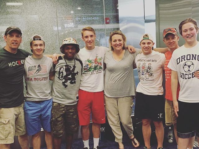 The team in Miami yesterday on their way down to Haiti! They made it safe and sound!