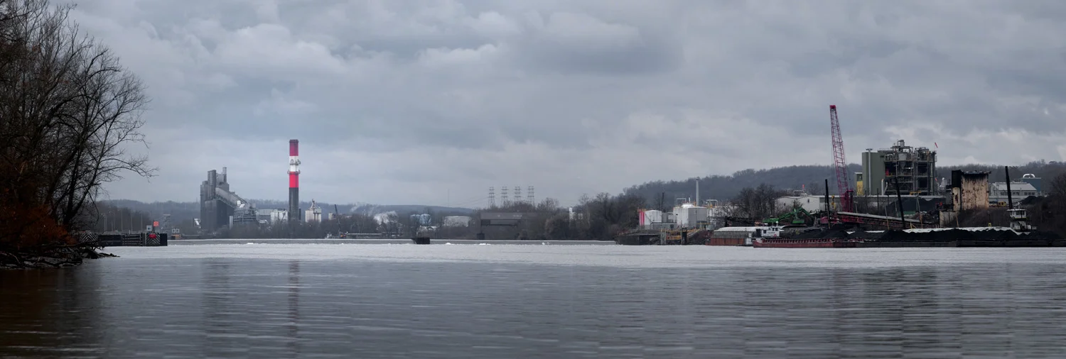 elrama power plant, elizabeth, pennsylvania, decommissioned 2012.