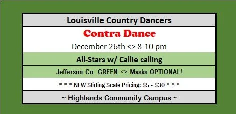 Contra Dance w/ Monday Nite All-Stars & Callie calling