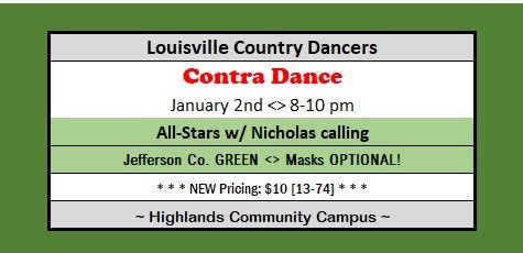 Contra Dance w/ Monday Nite All-Stars w/ Nicholas calling