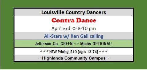 Contra Dance with All-Stars & Ken Gall calling