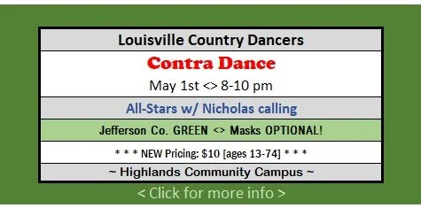 Contra Dance w/ Monday Nite All-Stars w/ Nicholas calling
