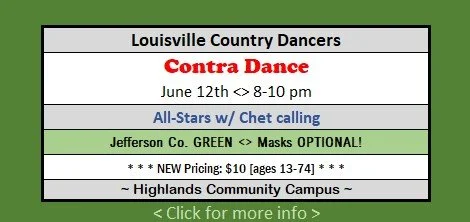 Contra Dance w/ Monday Nite All-Stars w/ Chet calling