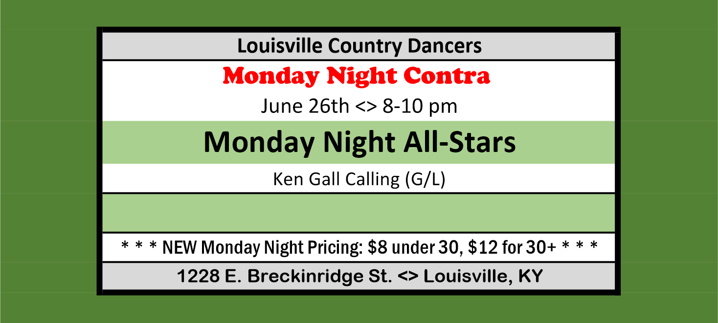 Contra Dance with All-Stars & Ken Gall calling