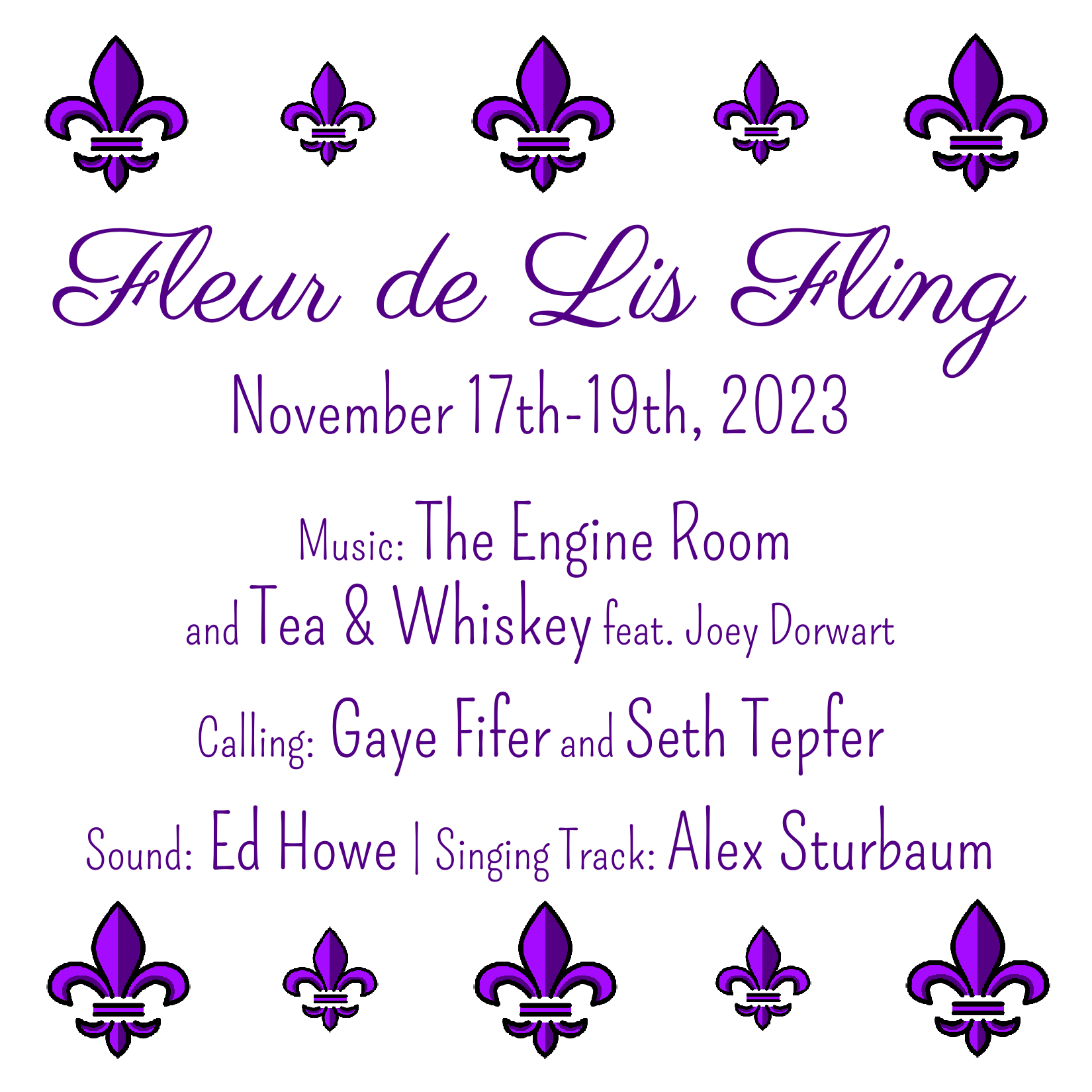 Fleur de Lis Fling!