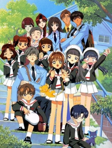 The cast of Cardcaptor Sakura . Credit to CLAMP/Madhouse.