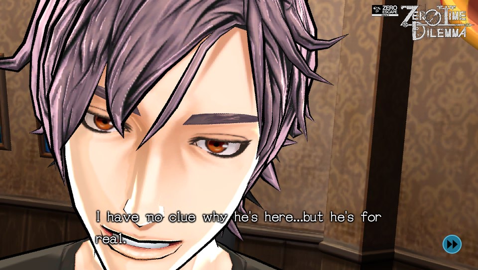 Junpei is grumpy.
