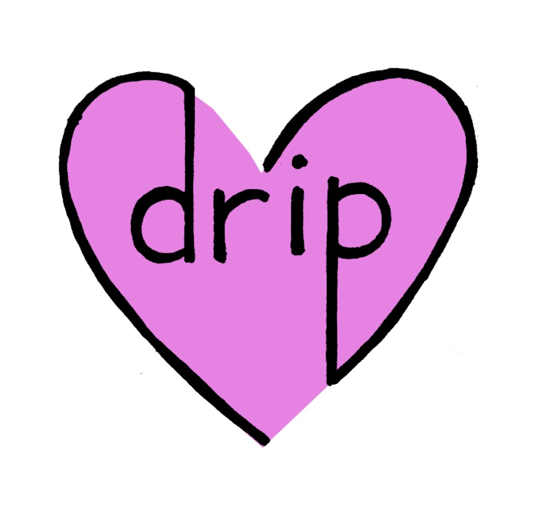Claire Willoughby, DRIP - logo for a theatre show about childhood cancer, 2012