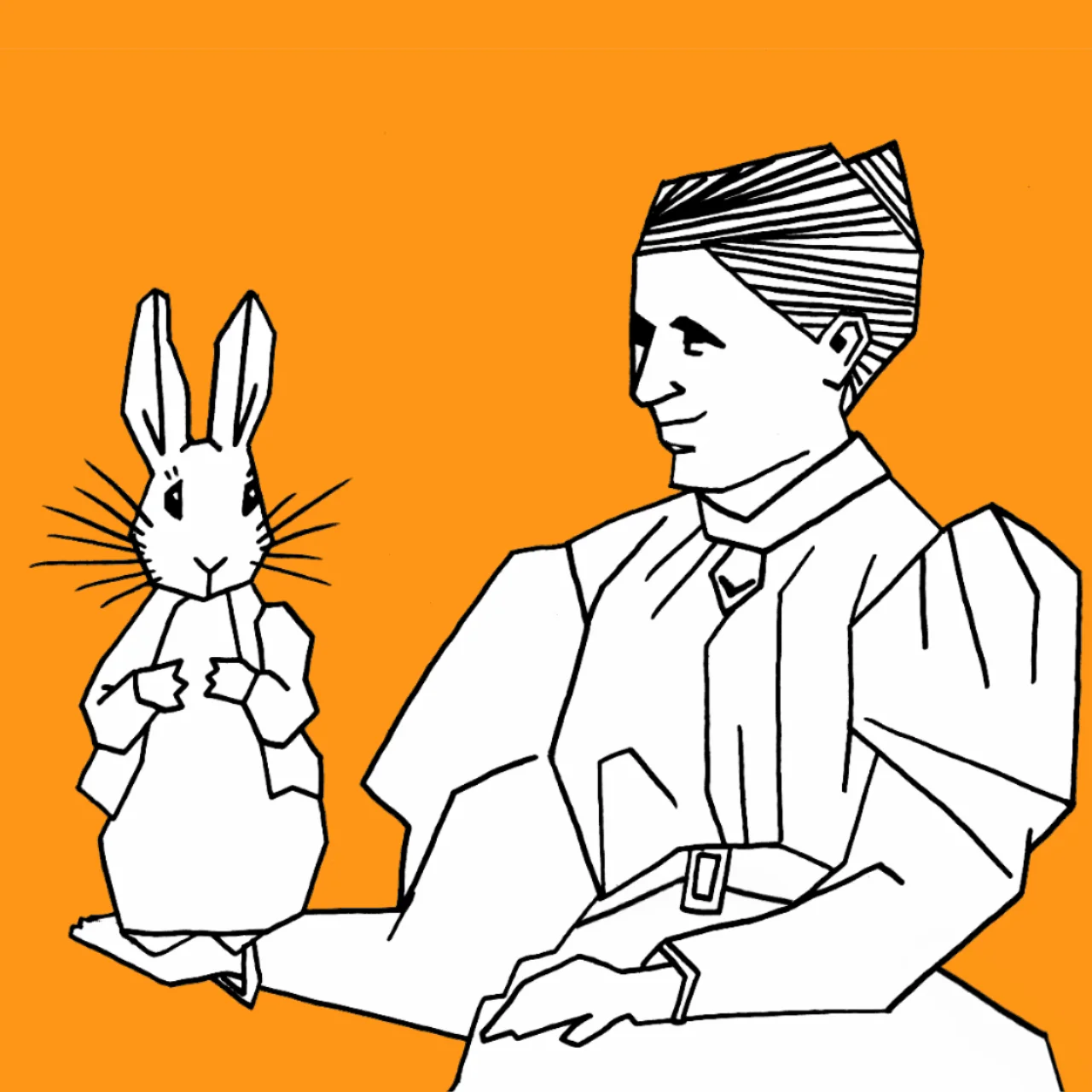 17. Beatrix Potter - 19th - 20th century English author and illustrator