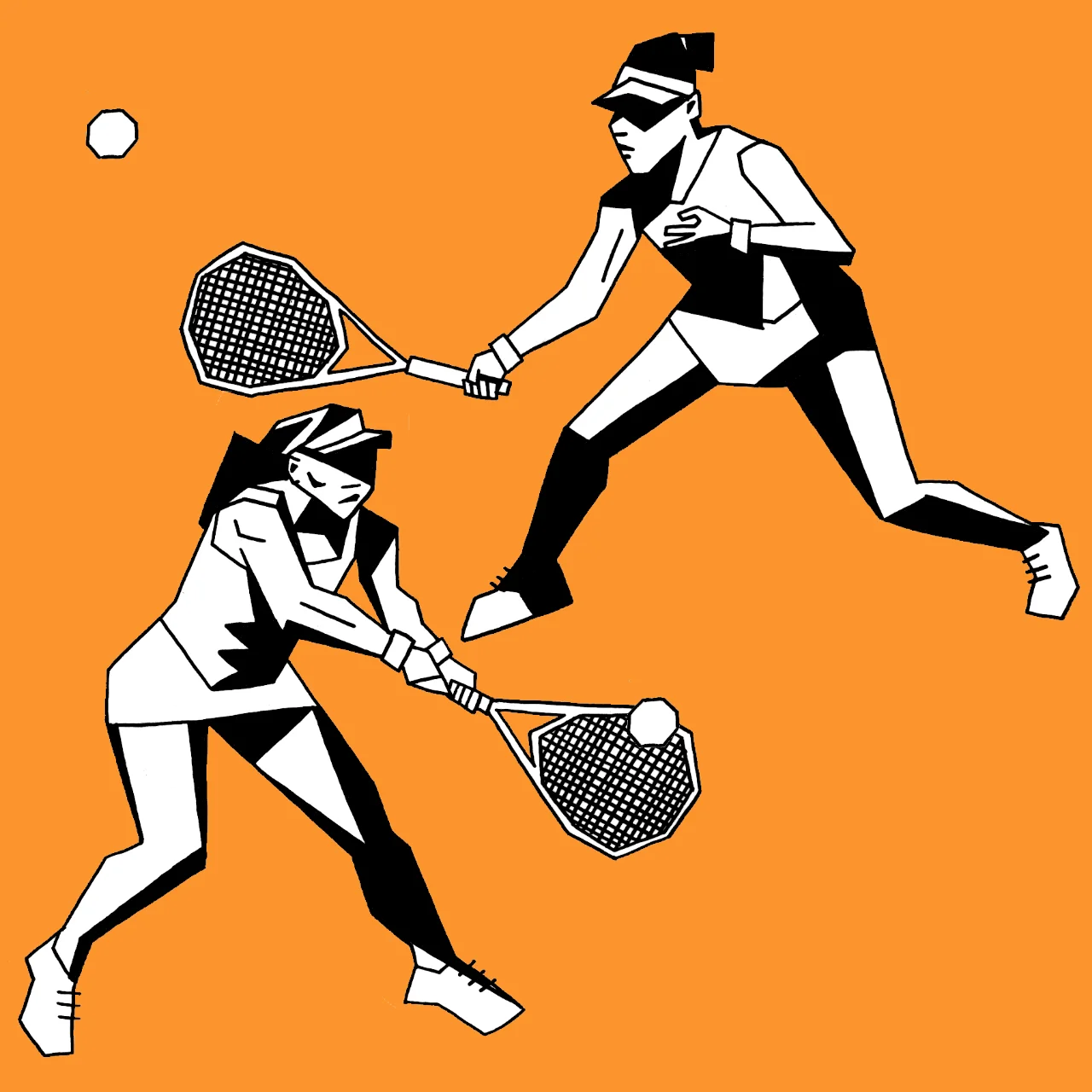 30. Serena and Venus Williams - African American champion tennis players and sisters