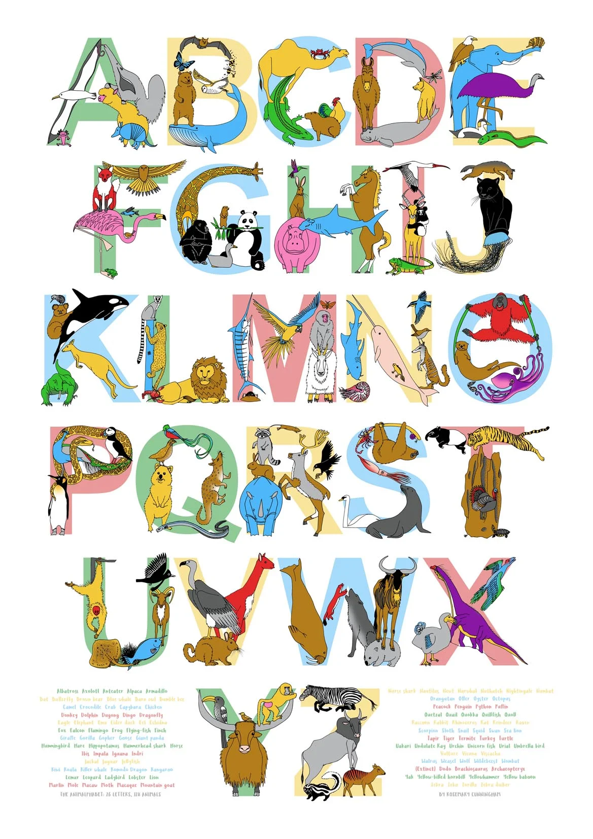 ANIMALPHABET A3 COMPLETE ABC FLAT ROSEMARY CUNNINGHAM.jpg