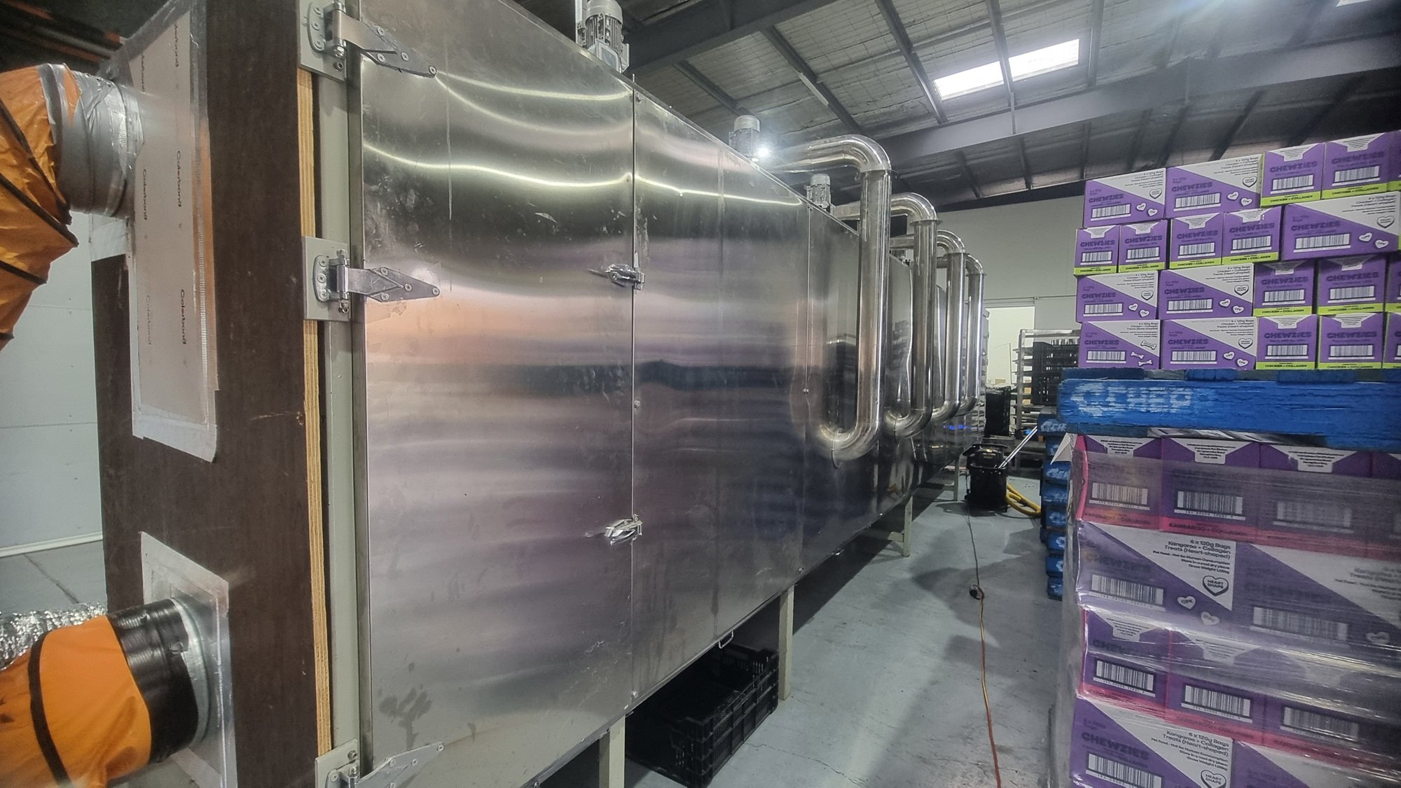 Rental Dehumidifier for Pet Food Drying