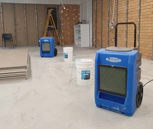 portable dehumidifier rental for concrete drying