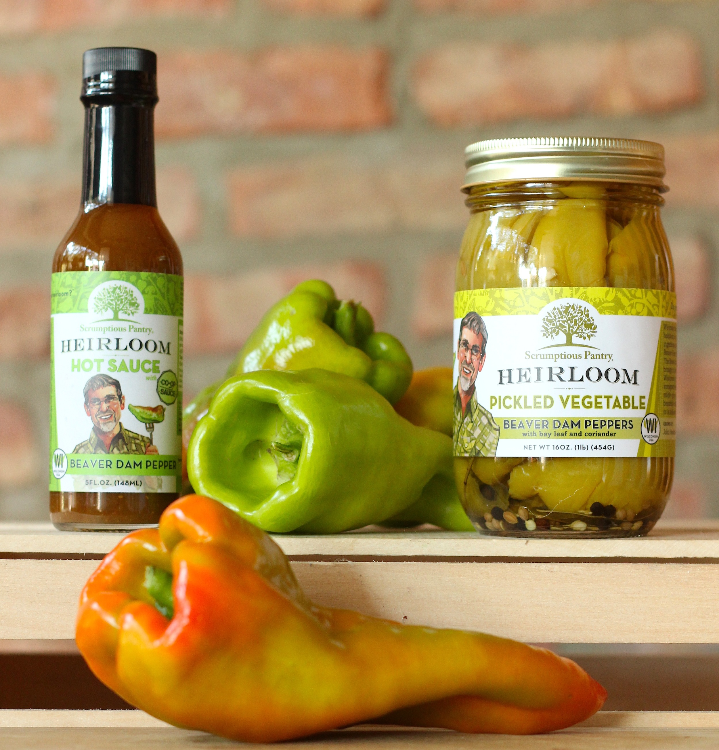 Scrumptious Pantry's beaver dam pepper product lineup.