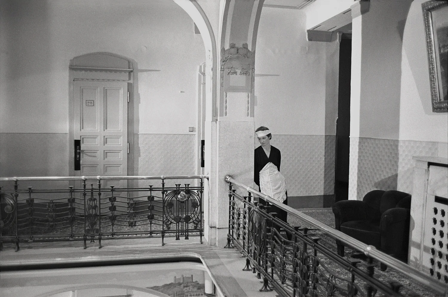 Single Chambermaid, Prague, Czechoslovakia