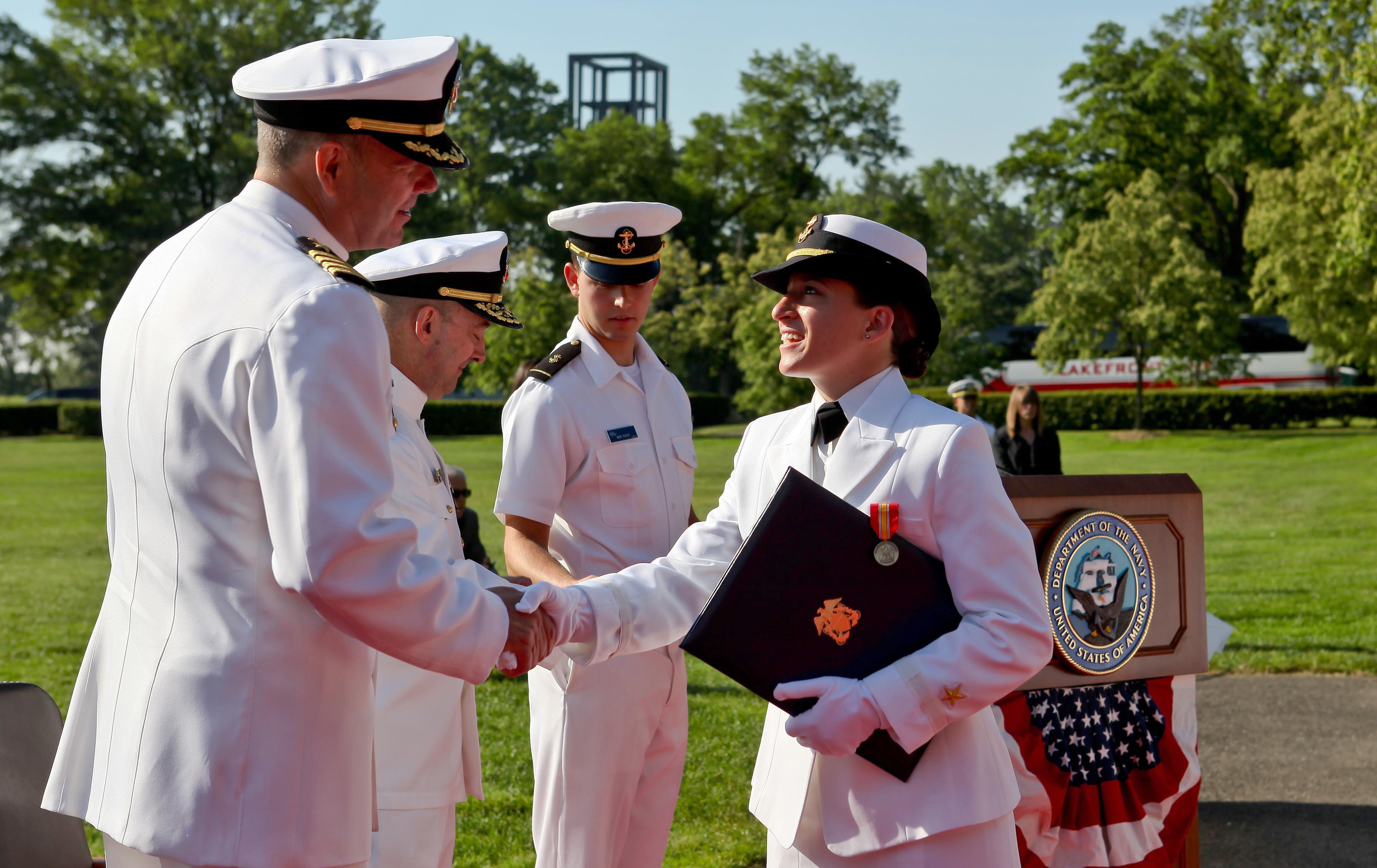George Washington University ROTC Commencement