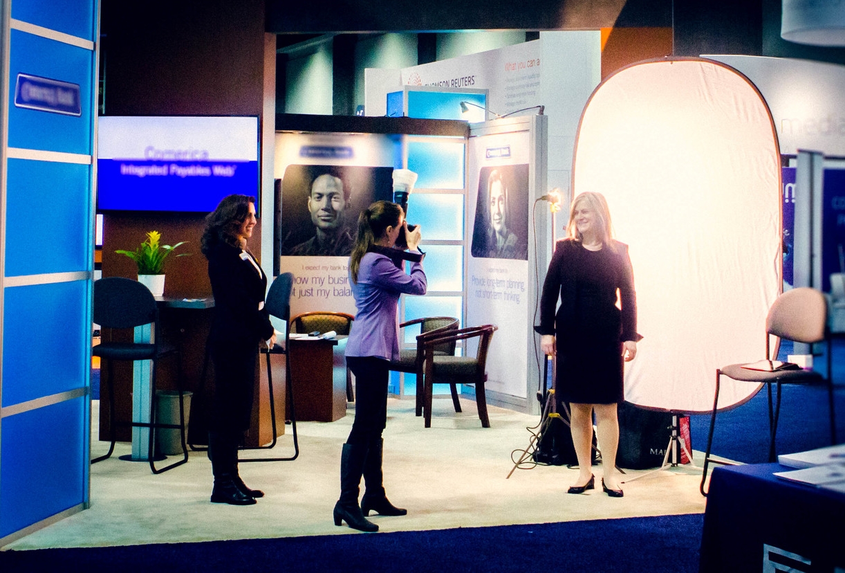 Lincoln Photography at Comerica Bank expo