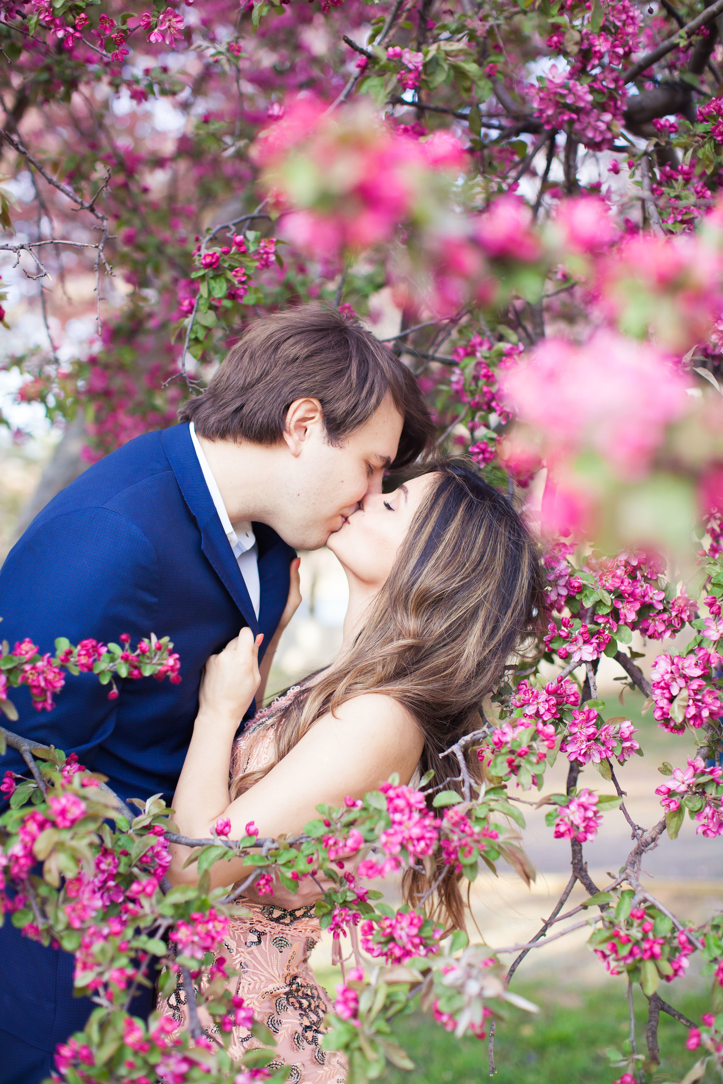 Hannah & Joe Cherry Blossom Engagement - 001.jpg