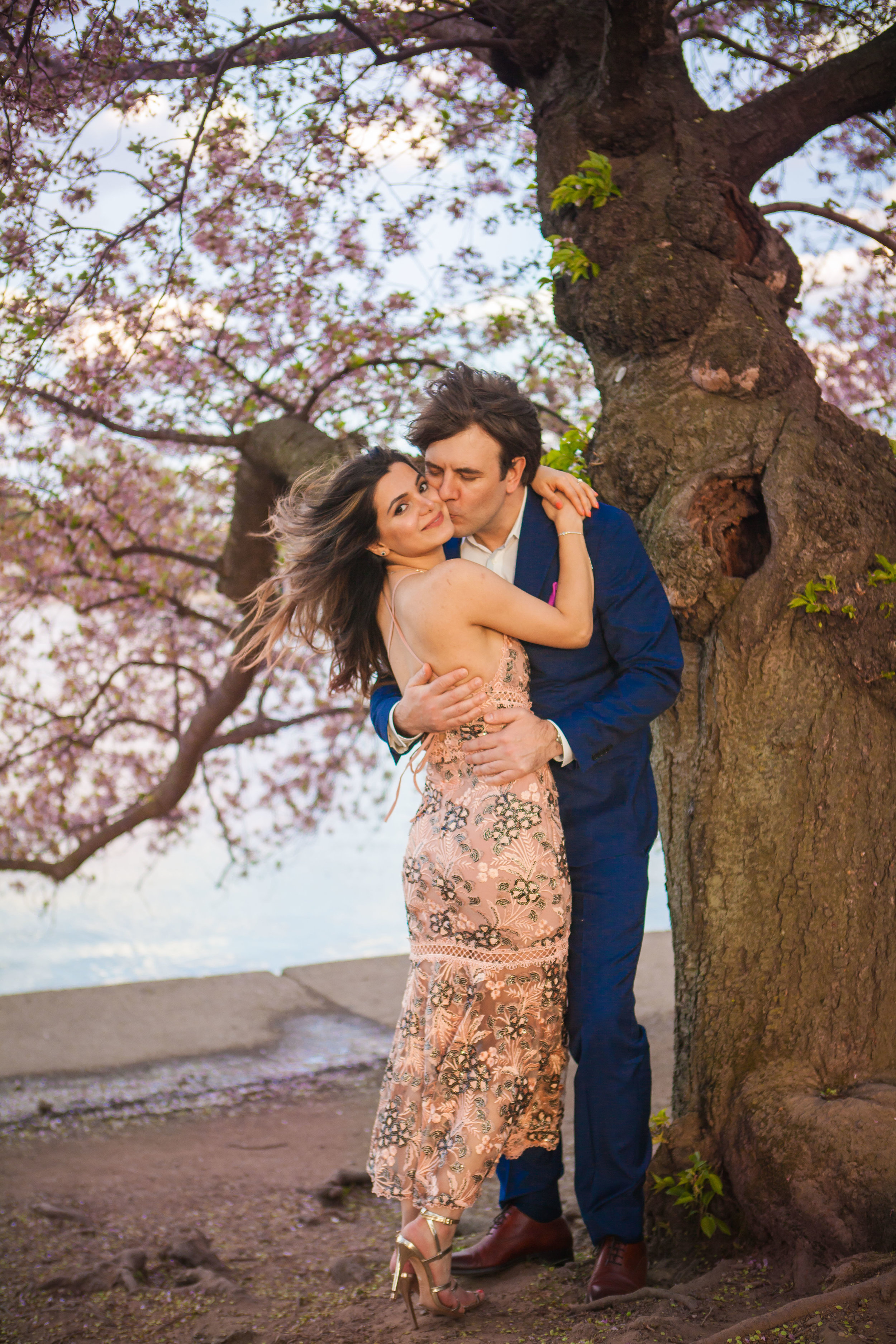 Hannah & Joe Cherry Blossom Engagement - 007.jpg