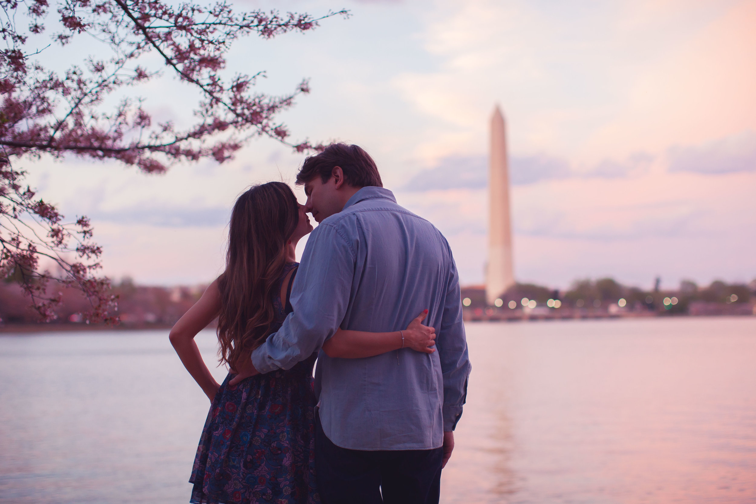 Hannah & Joe Cherry Blossom Engagement - 009.jpg