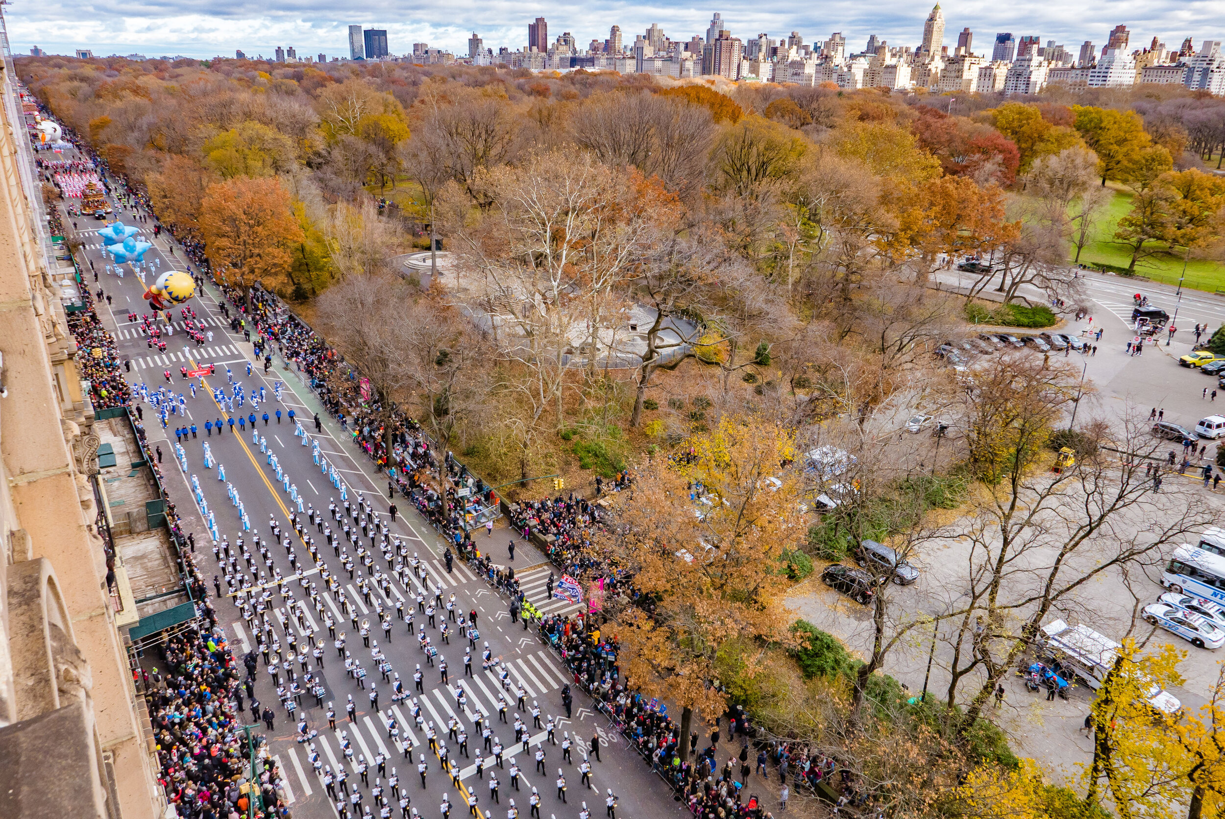 Best view of the Macy's Thanksgiving Day Parade