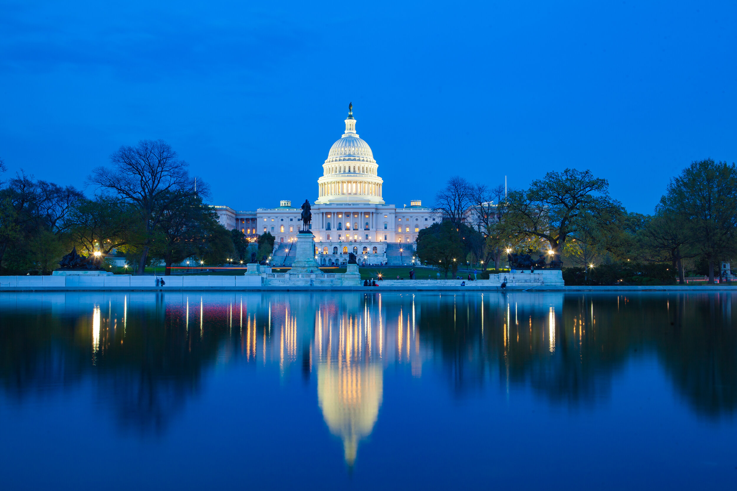 Capitol Building + Reflecting Pool at Night - 8-2.jpg