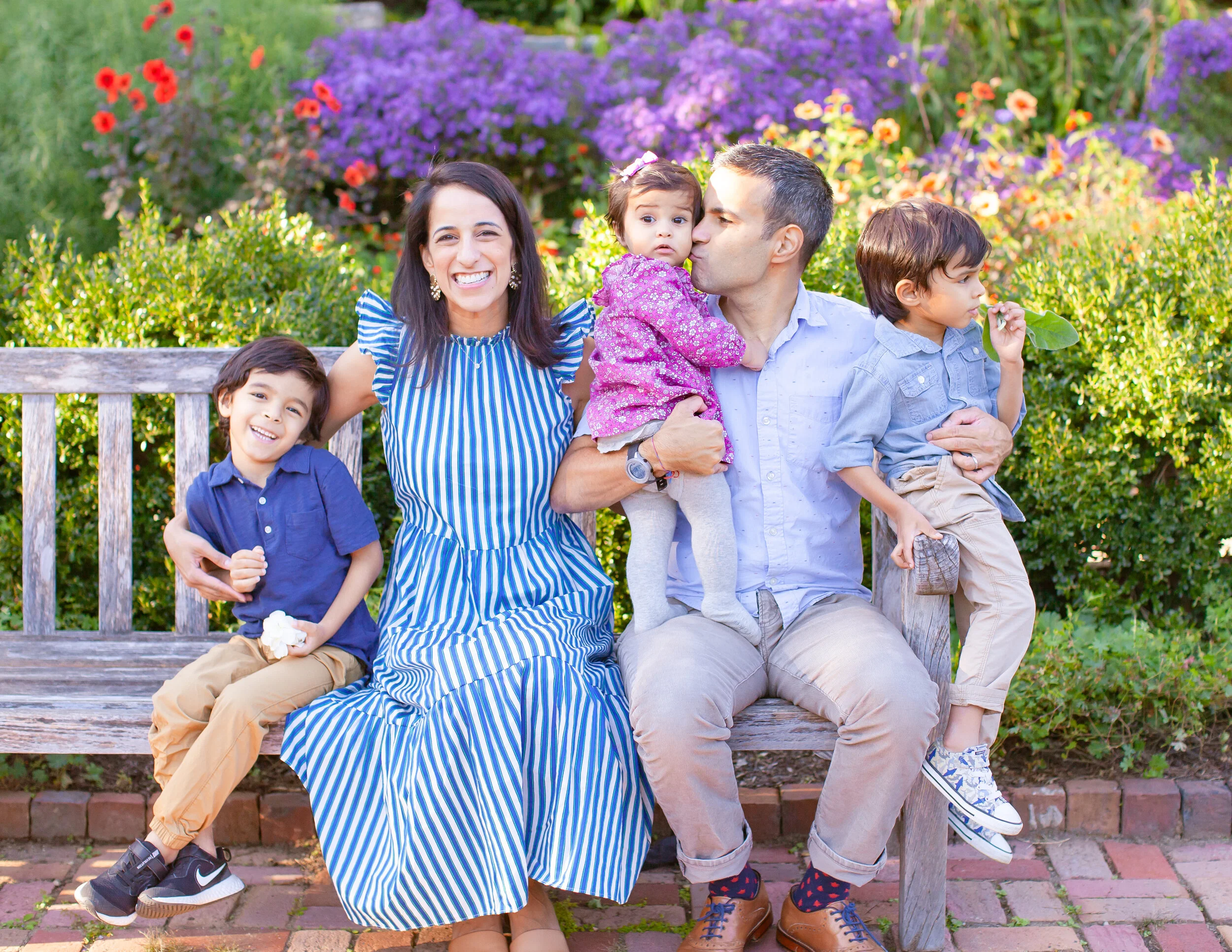 Best unposed family portrait photographer Washington DC