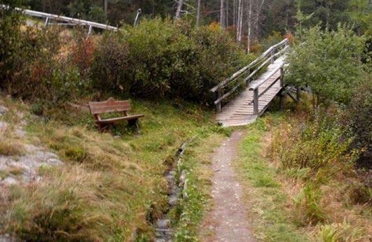 Suonenlauf überbrückt (suonen.ch)