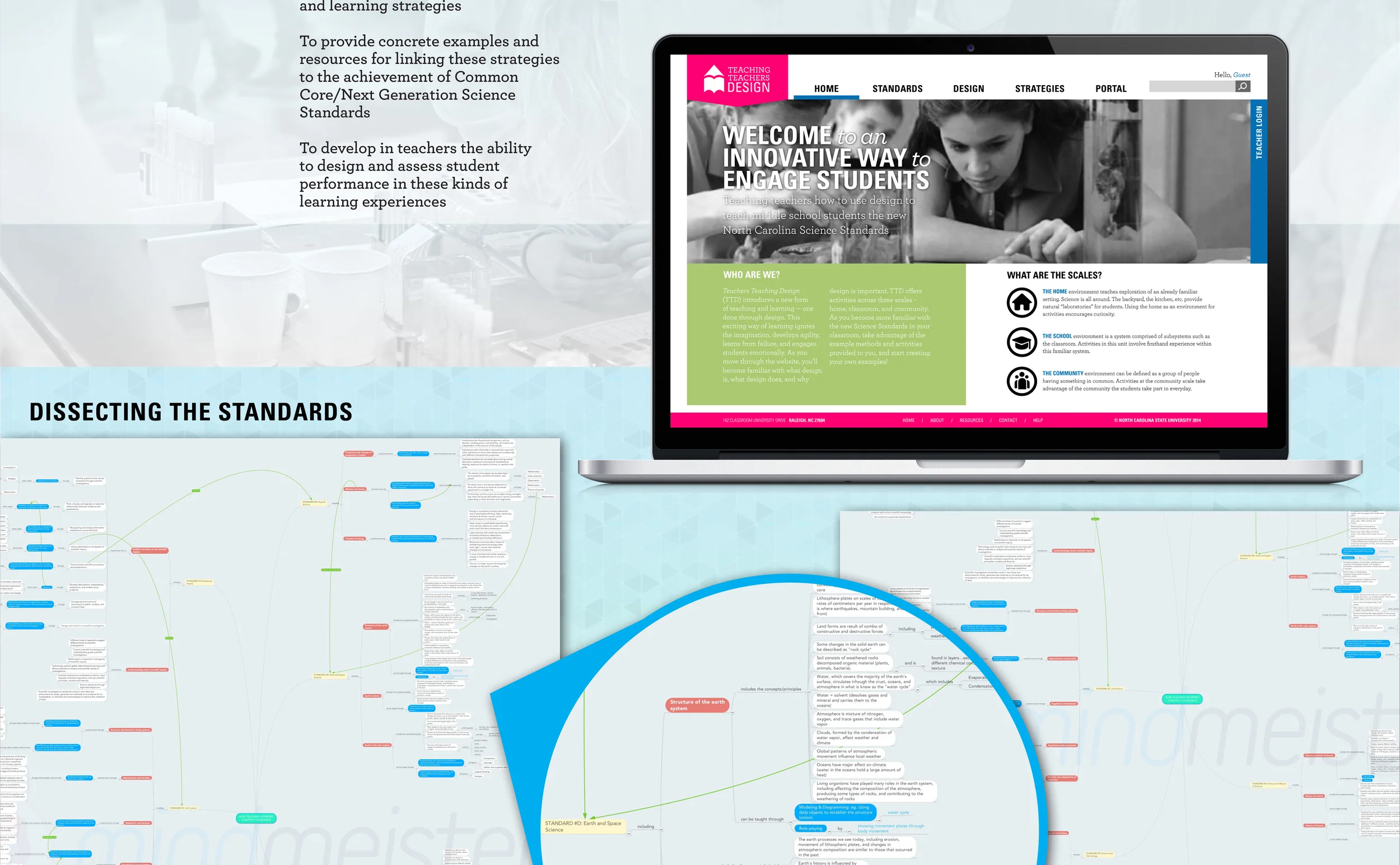 Dissecting the science standards in a concept map&nbsp;