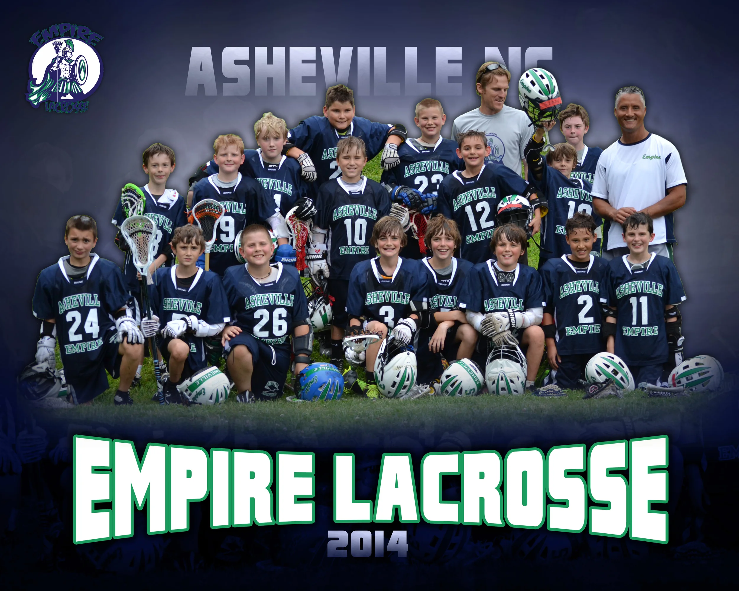 Empire Lacrosse team poster