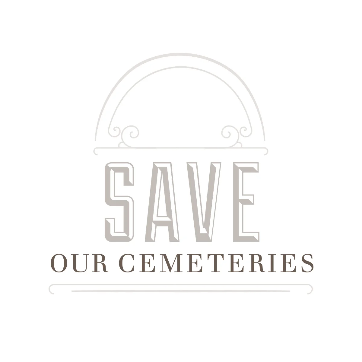 Save Our Cemeteries logo