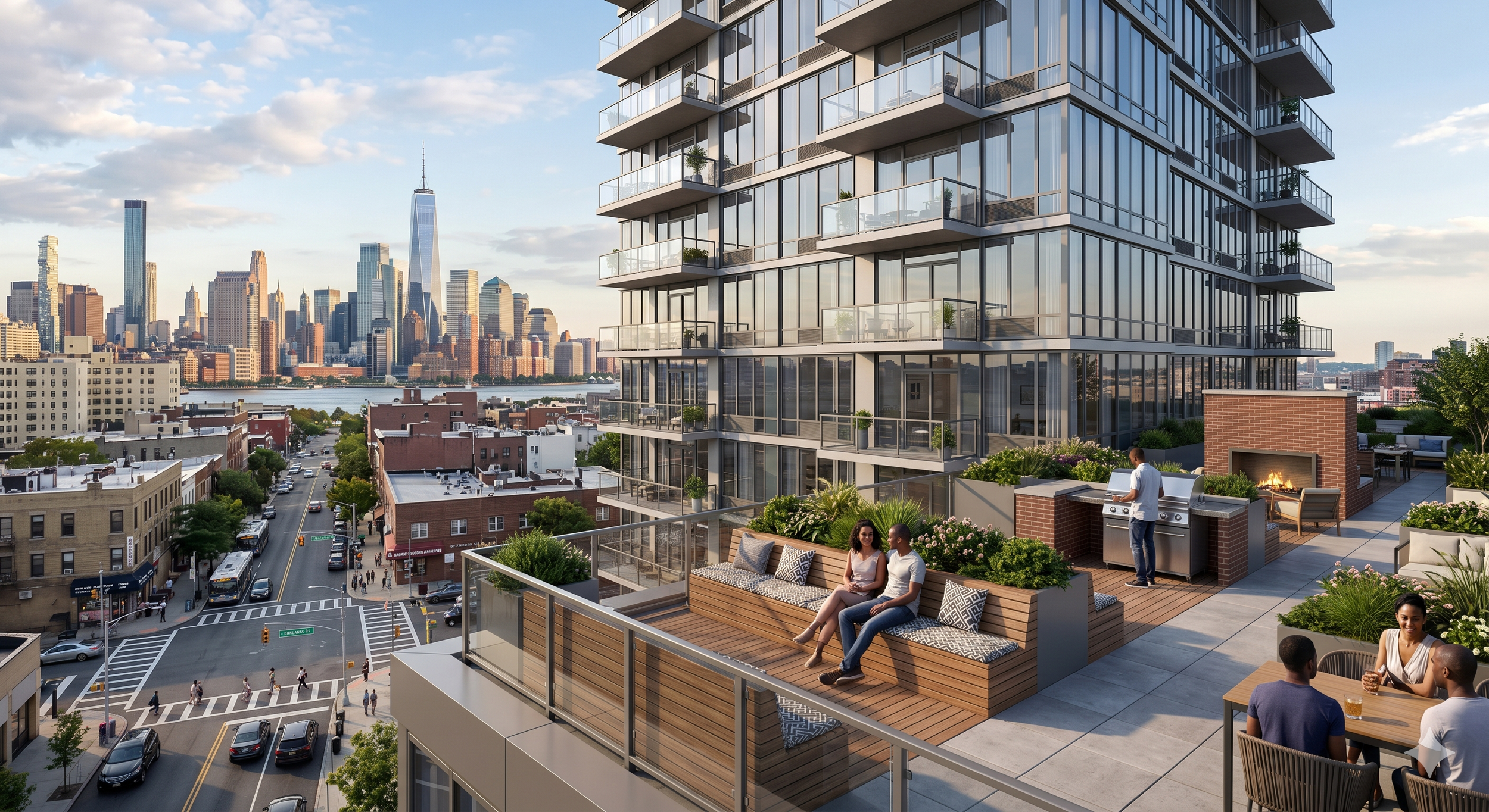 Journal Square Reimagined: Move-In Painting for New Residents at 413 Summit Ave