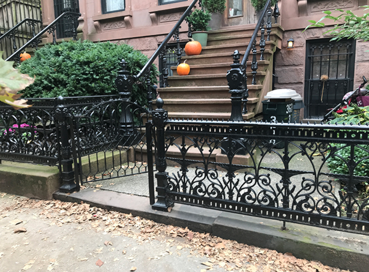 Metal Fence Painting in Jersey City