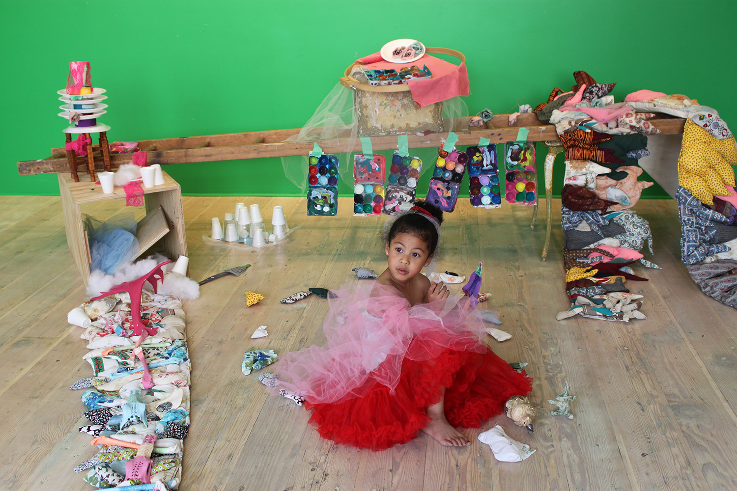 Here Sophie is explaining at length the details of her beautifully imagined world.