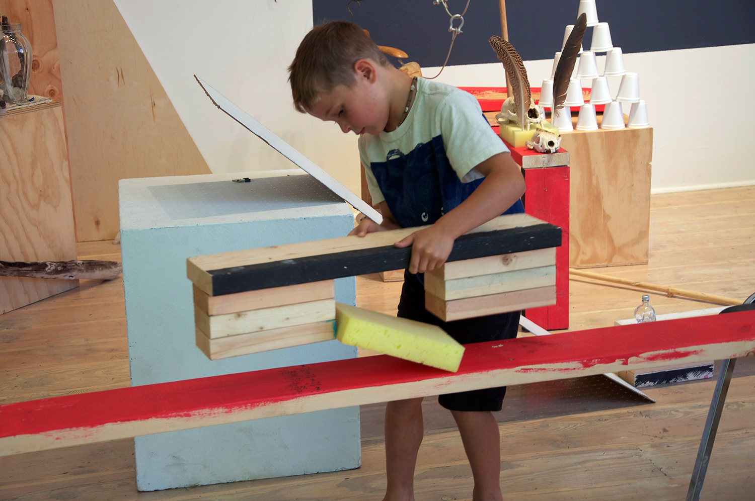 Cole is a builder, a fixer, a balancer and a fine coordinator of colour.