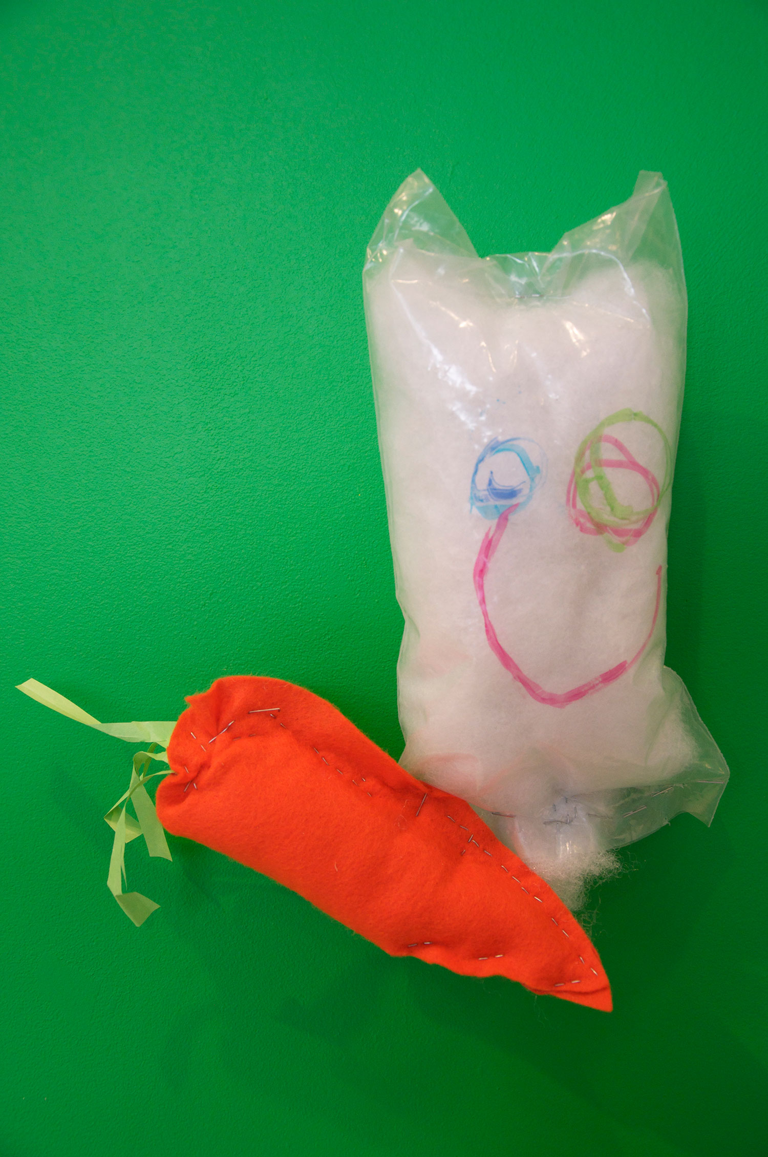In the end he also made his own rabbit.