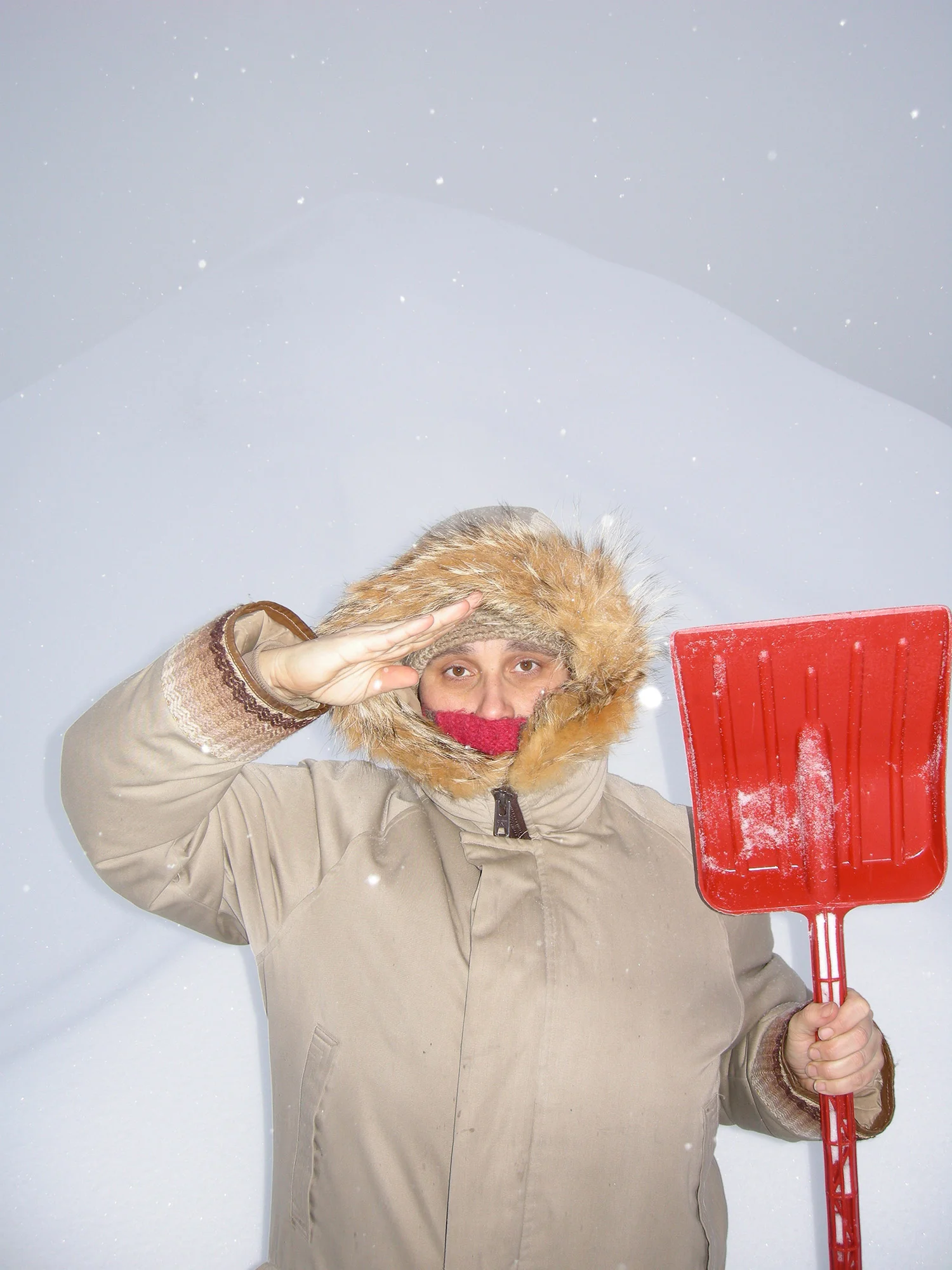 I’d Rather be Snow Shoveling - 2003 to 2005 “...raises the quintessentially Canadian act of snow shoveling...Playful, bizarre, and occasionally simply beautiful, these performative actions...range in style from pleasing patterning, through social intervention to humorous vaudeville; in each instance the artists (Salez & Jickling) find something to value about the white stuff that most of us simply want to shovel away.” Sue Gibson Garvey