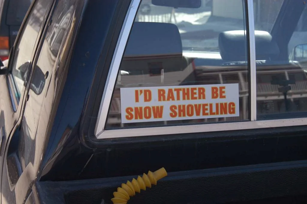 Printed matter bumper sticker - edition - 2004