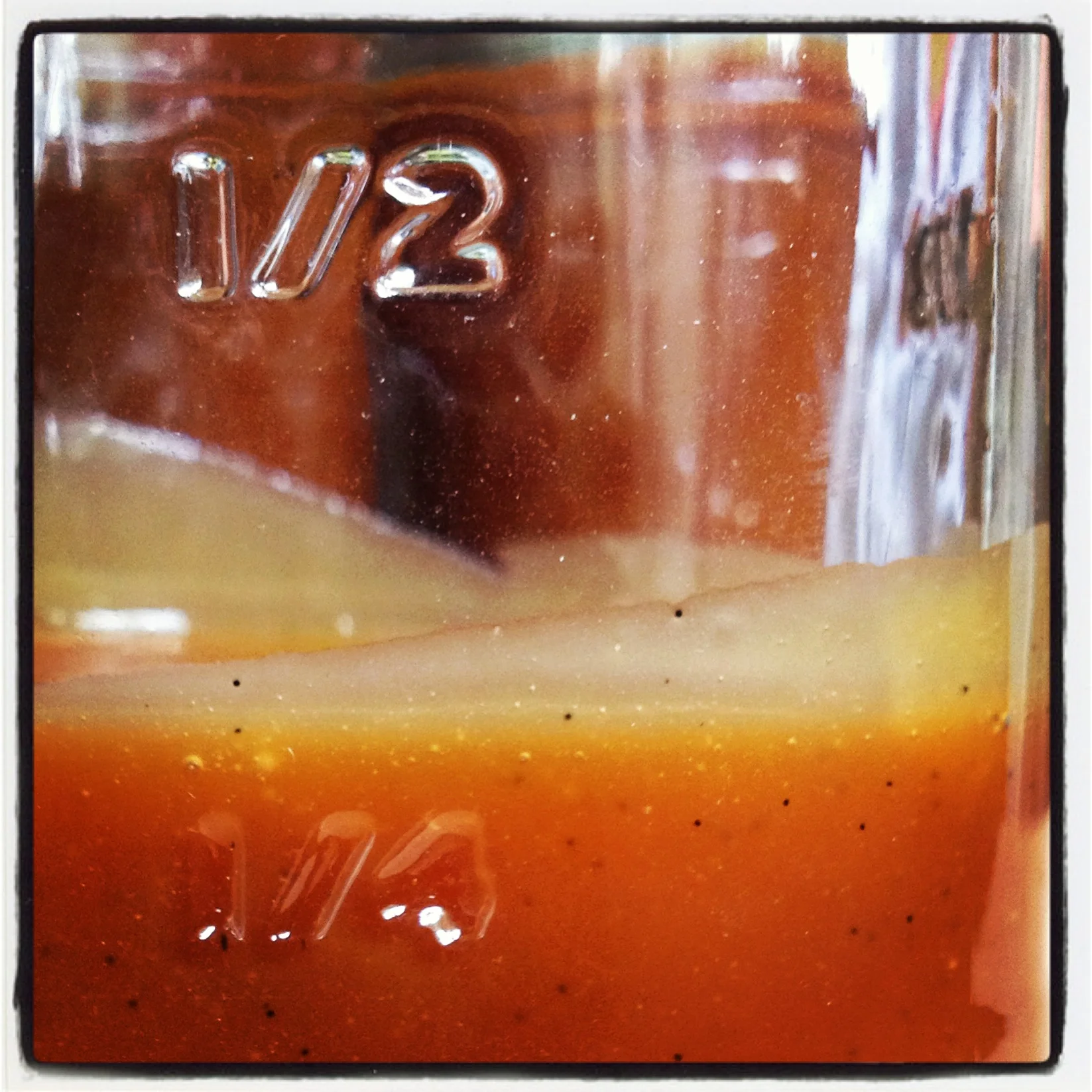 vanilla bean caramel sauce