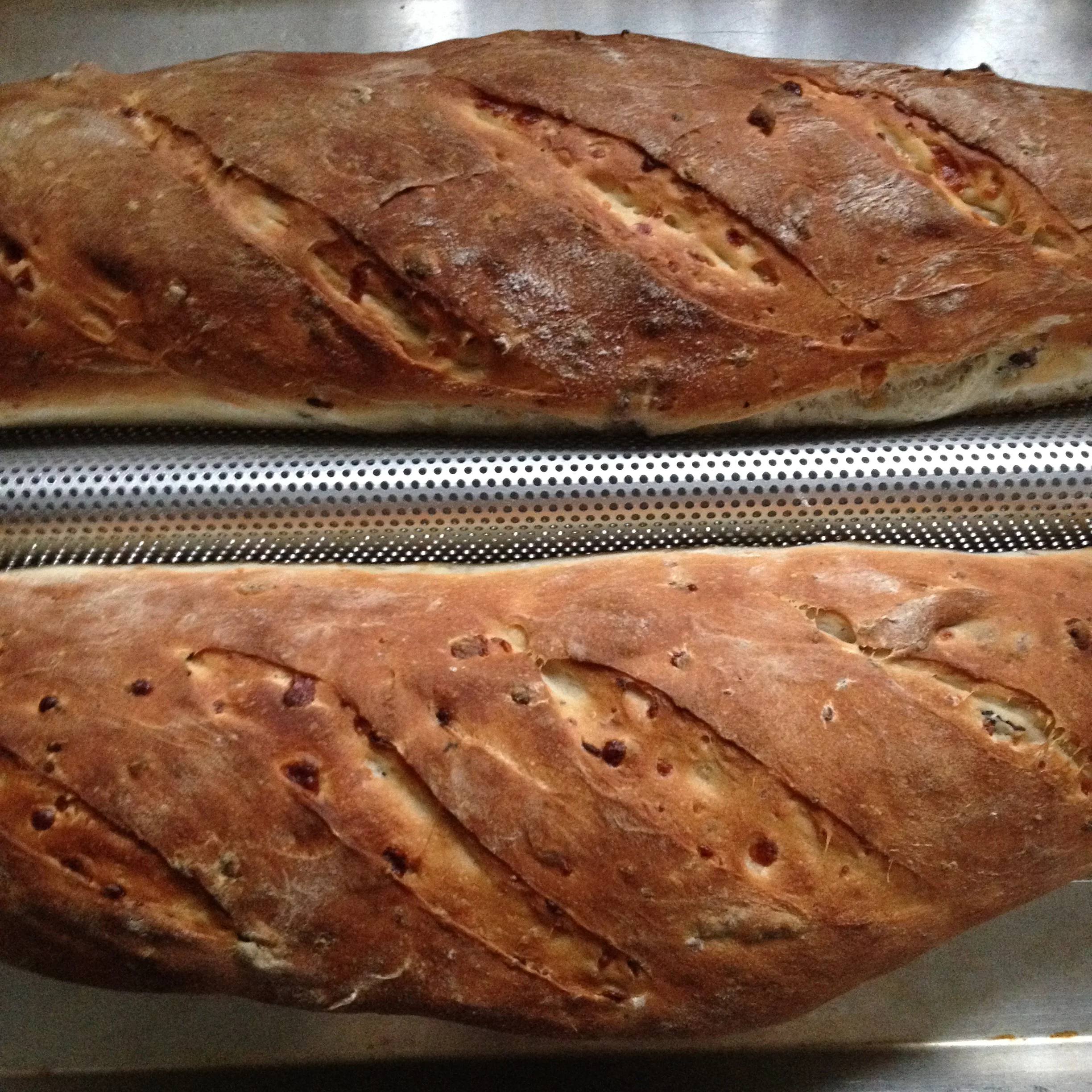 asiago sun dried tomato bread