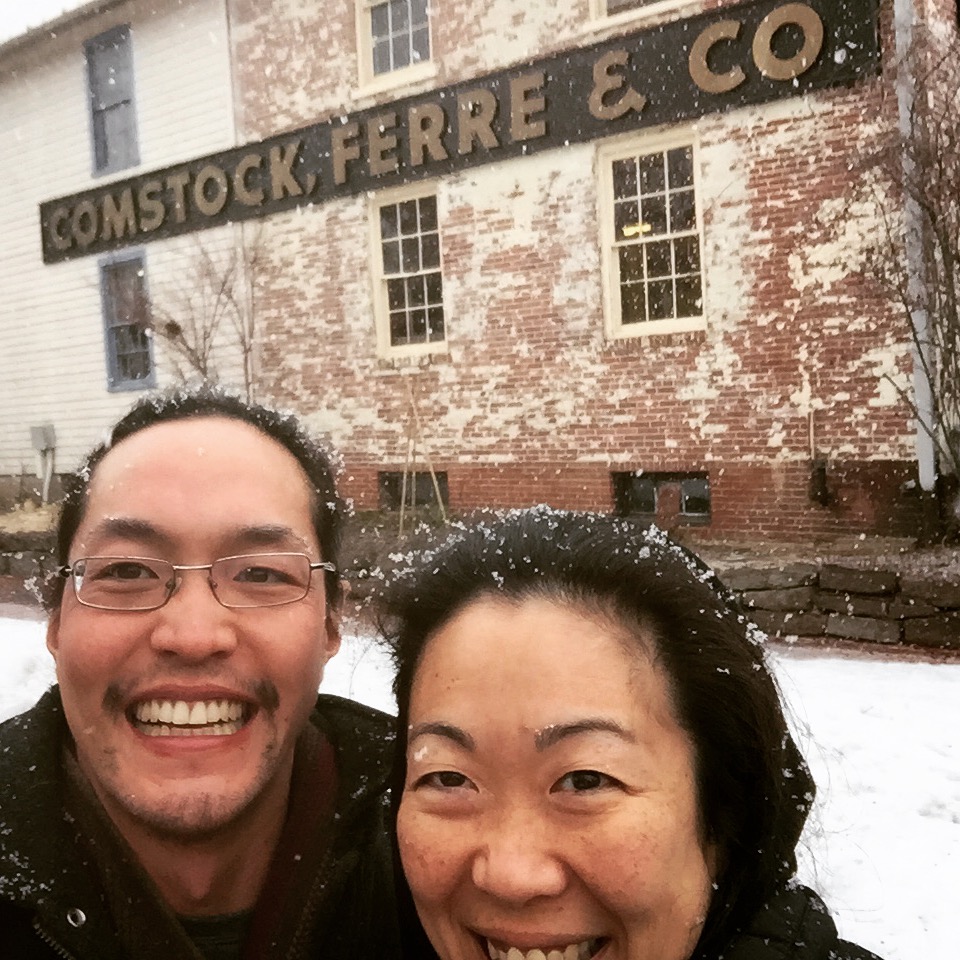  On the first day of spring, it snowed so we went seed shopping at Comstock,&nbsp;Ferre &amp; Co! 