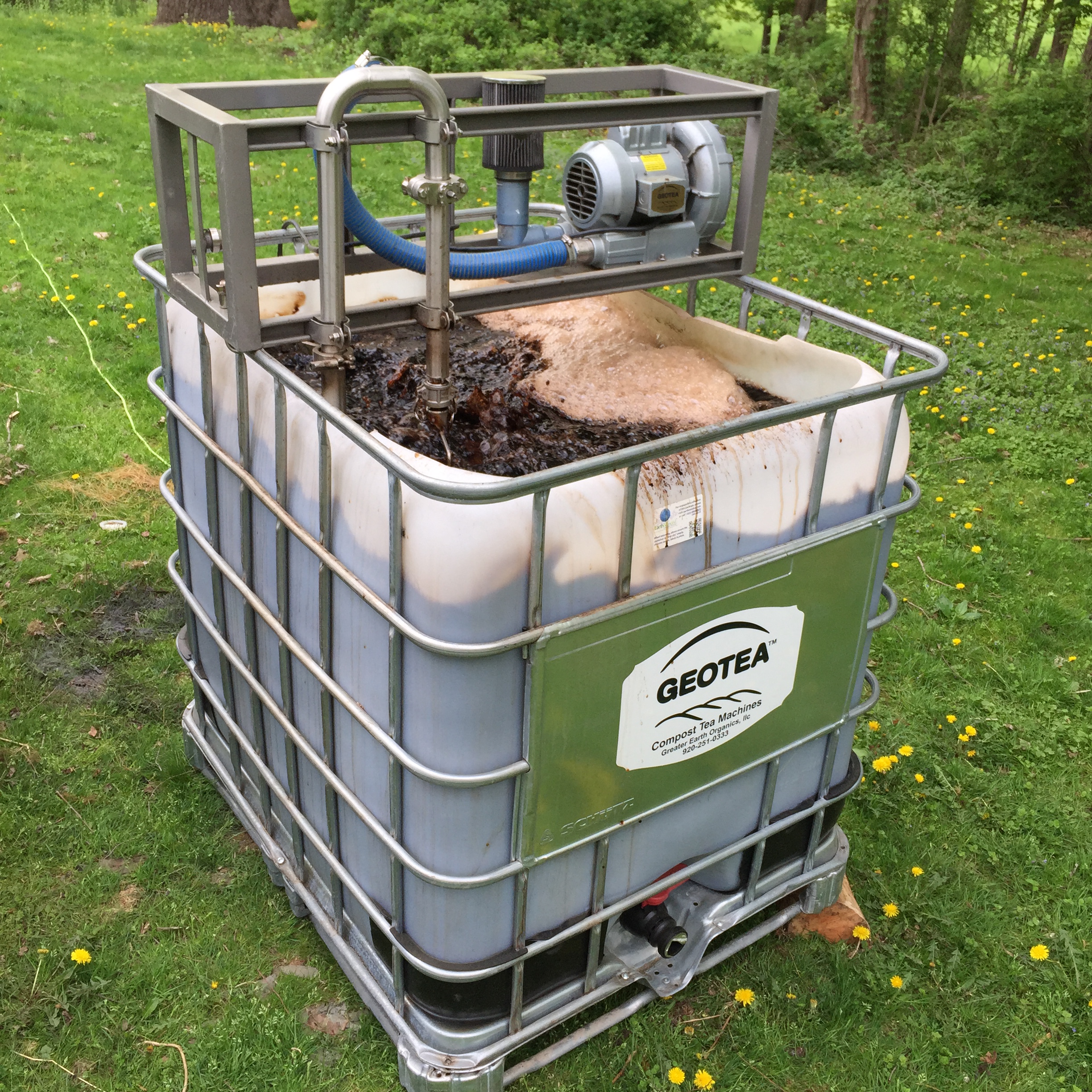  brewing compost tea 