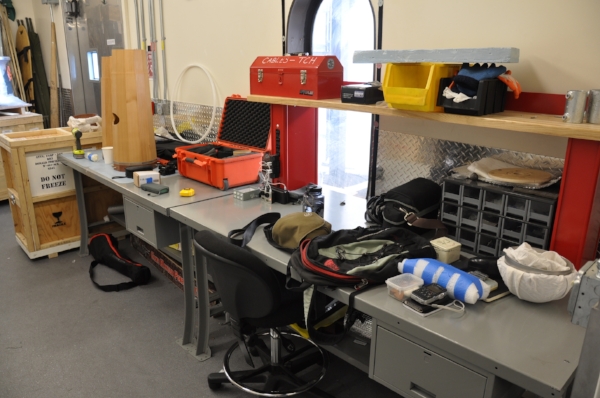My workspace in the IceCube Lab