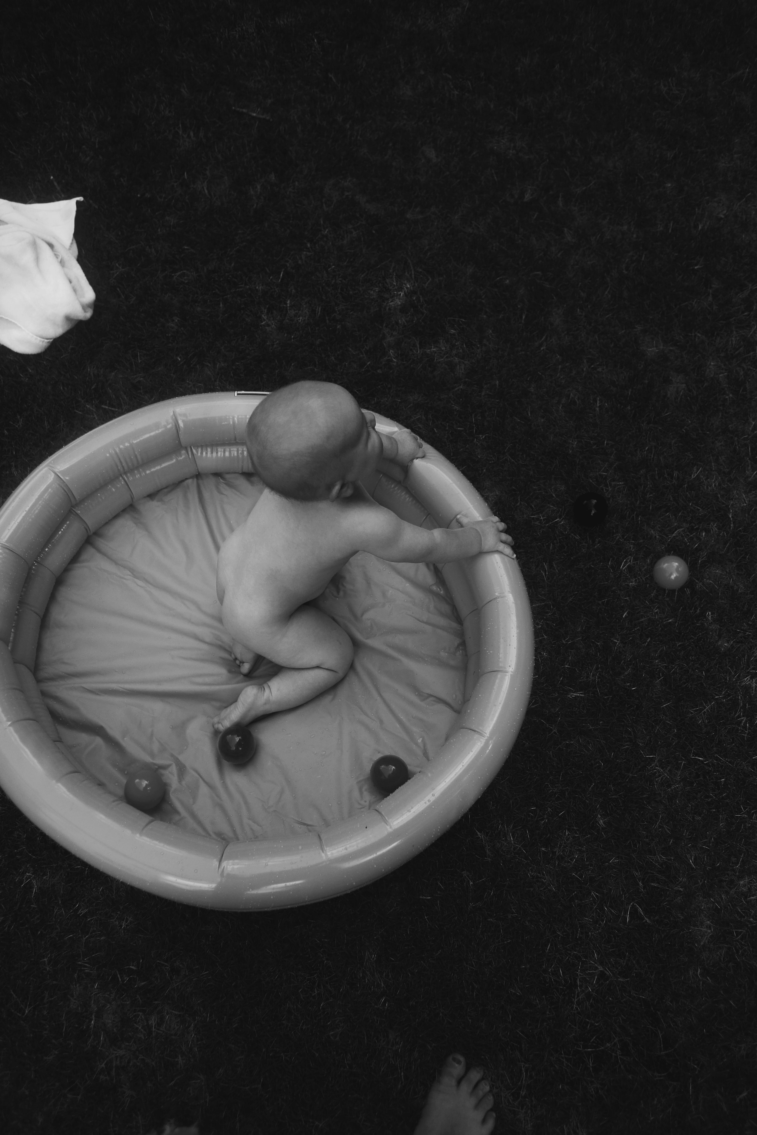 Rory Naked in the Waterless Pool, Georgia 2016