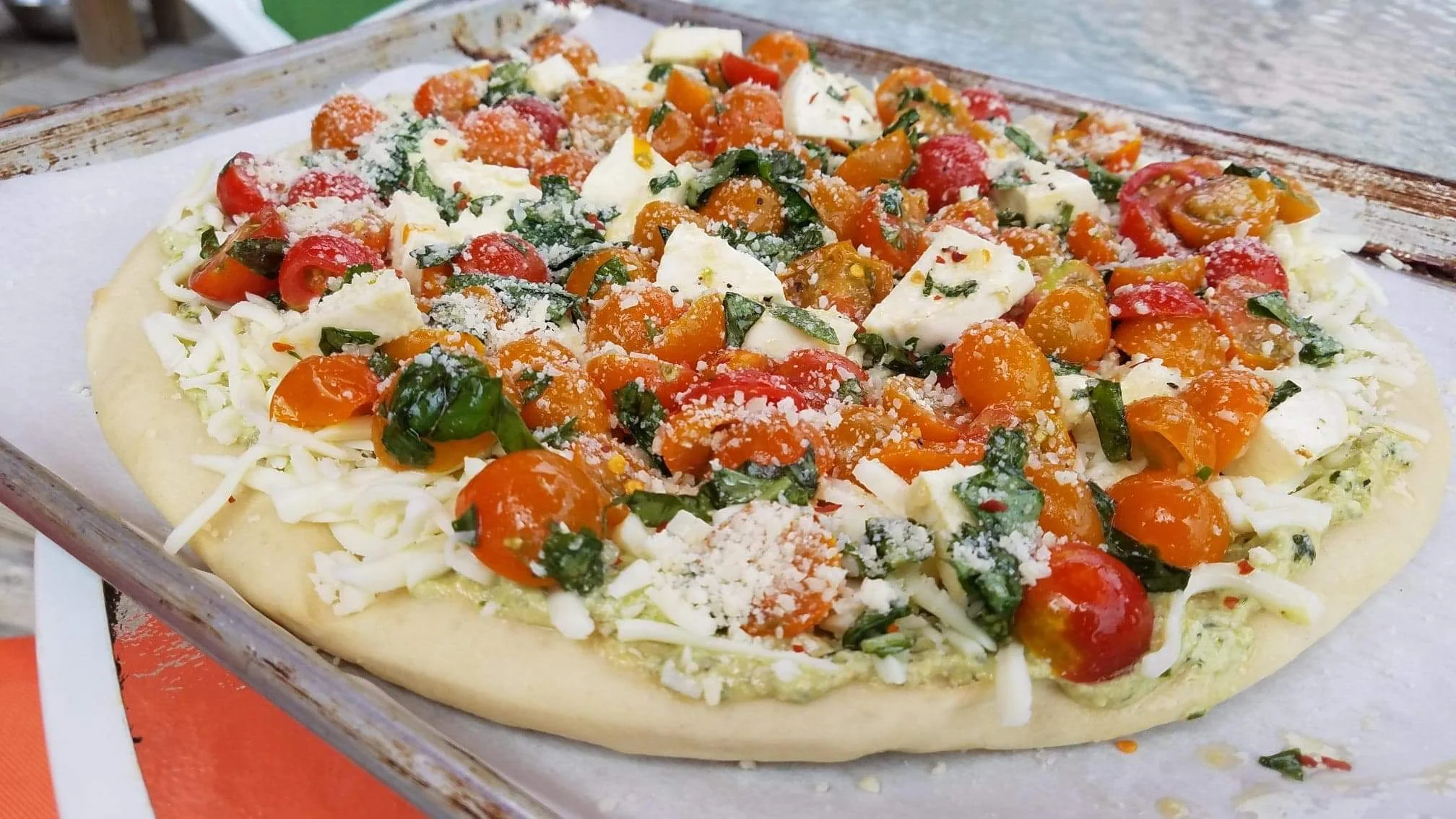 Pizza a la Checca