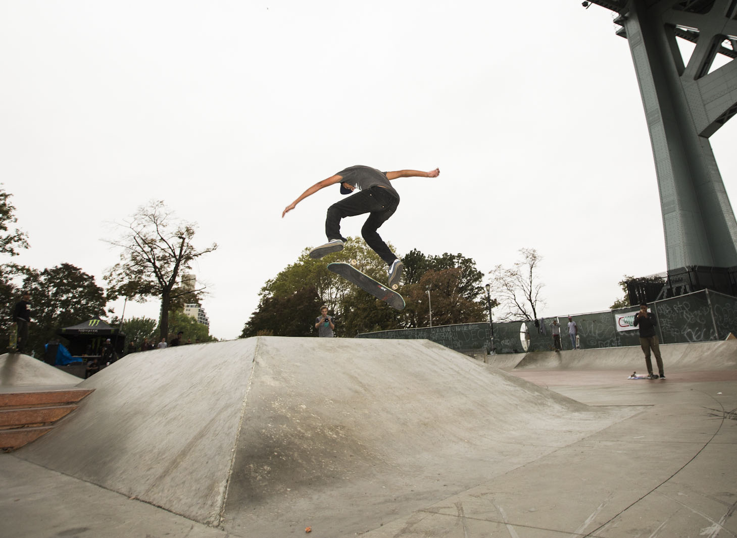 Backside 360 kickflip attempts!