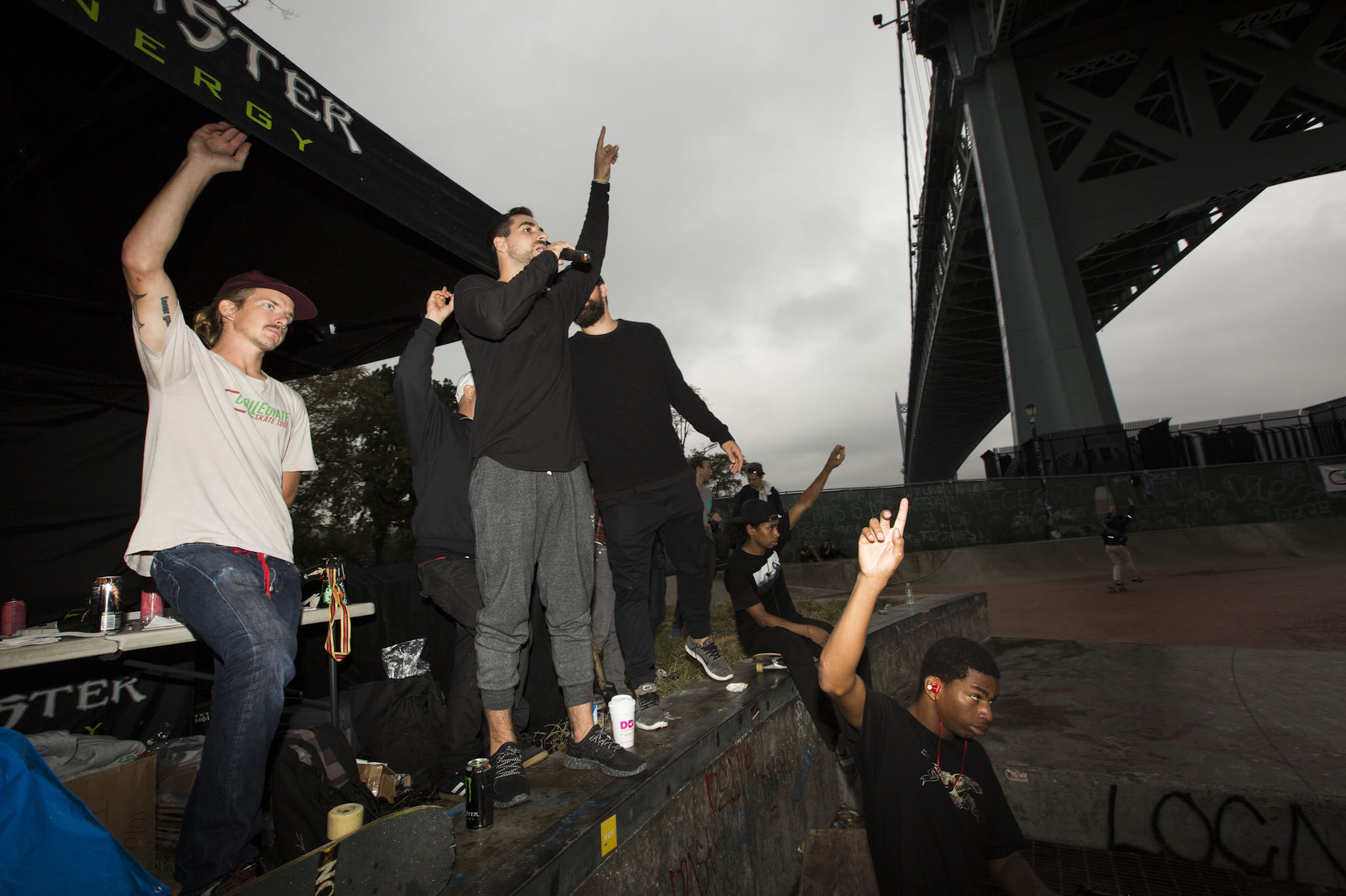 R.I.P. Dece. Hands in the air...
