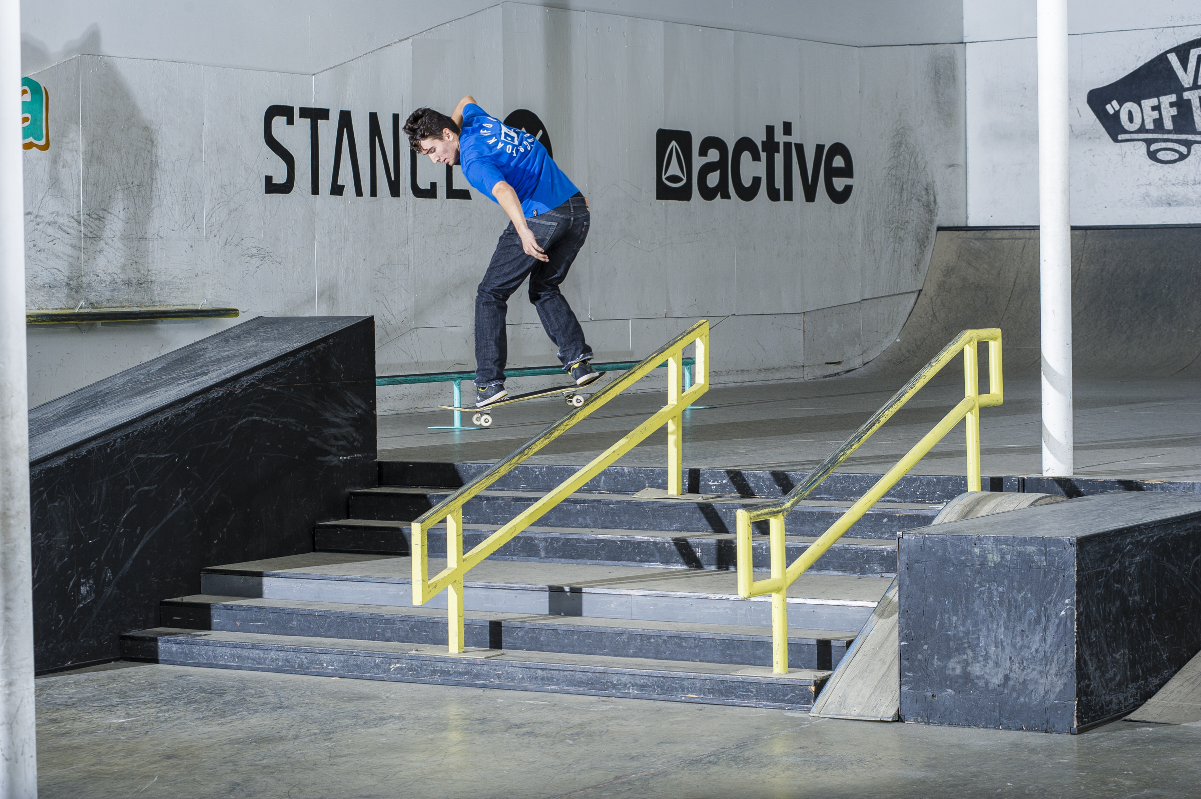 Isaak Abundis - backside lipslide