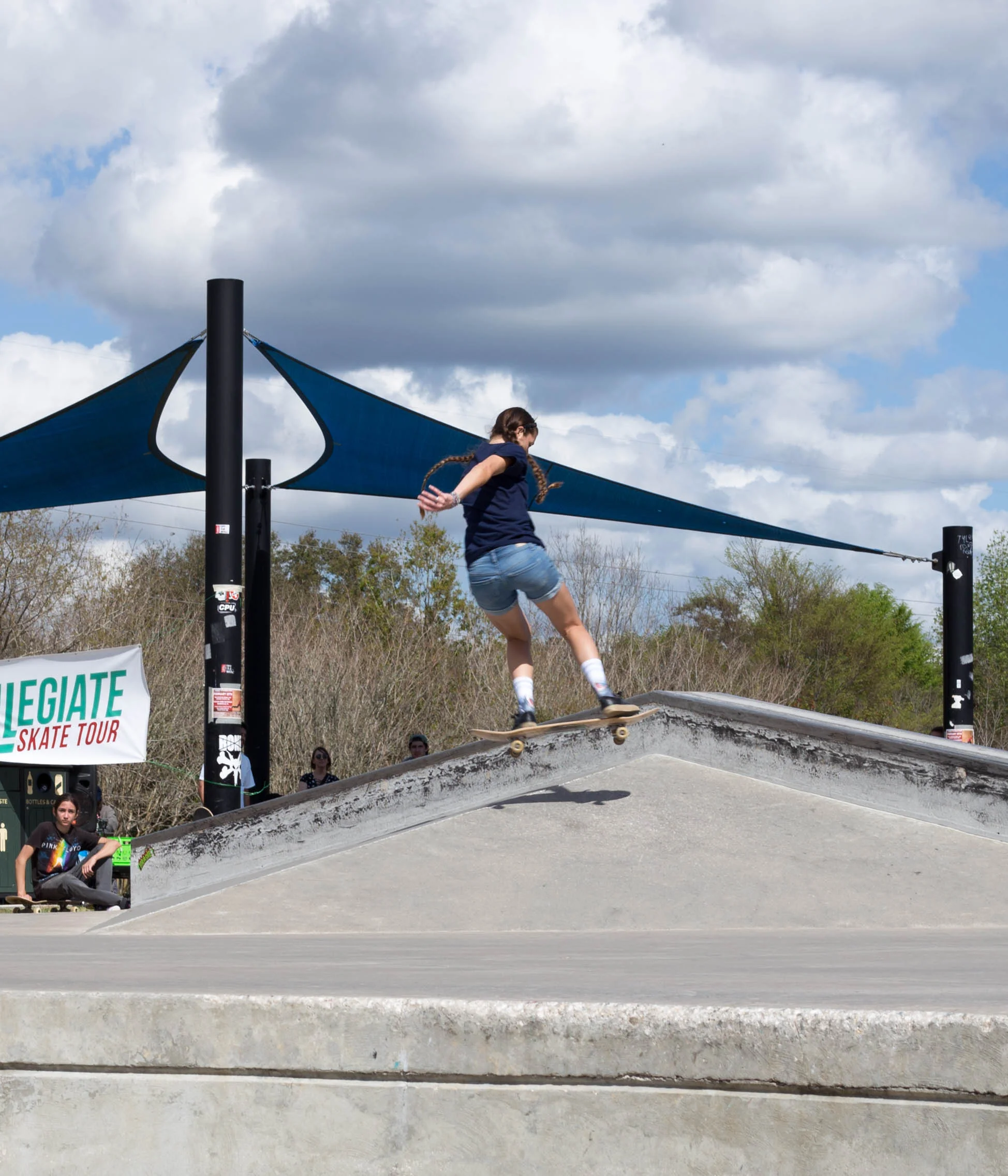 Marlee Miller - backside flip the mellow hip